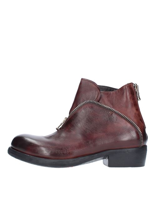Leather ankle boots JP/DAVID | 3609/3 PAPUAMARRONE BRUCIATO